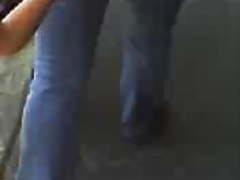 Tight MILF in jeans