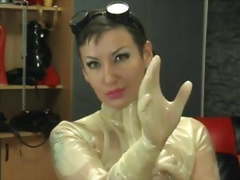 Transparent latex