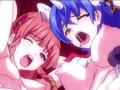 Caught hentai girls