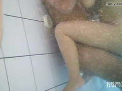 Naked swimming
